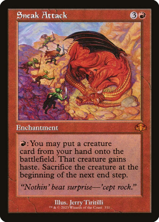 Sneak Attack (Retro Frame)