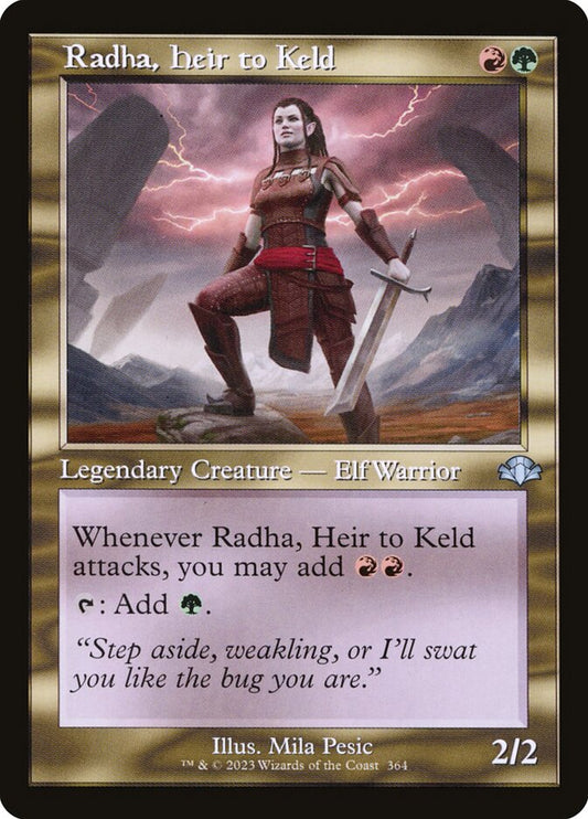 Radha- Heir to Keld (Retro Frame)
