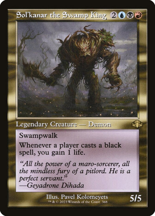 Sol'kanar the Swamp King (Retro Frame)
