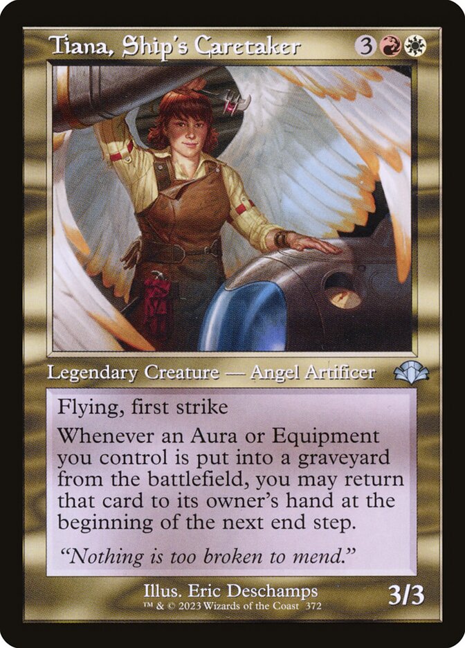 Tiana- Ship's Caretaker (Retro Frame)