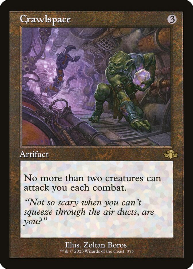 Crawlspace (Retro Frame)