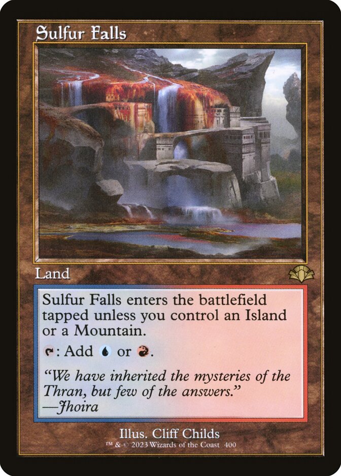 Sulfur Falls (Retro Frame)