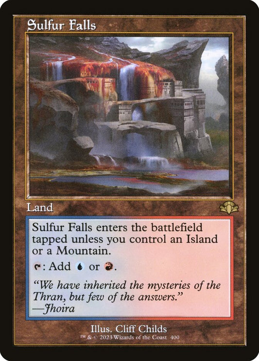 Sulfur Falls (Retro Frame)