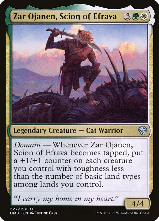 Zar Ojanen- Scion of Efrava