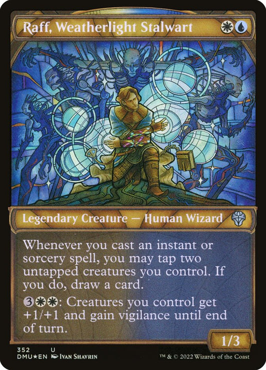 Raff- Weatherlight Stalwart (Textured Foil)