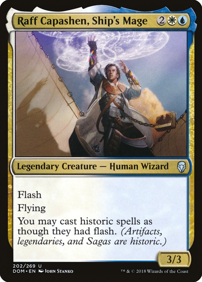 Raff Capashen- Ship's Mage