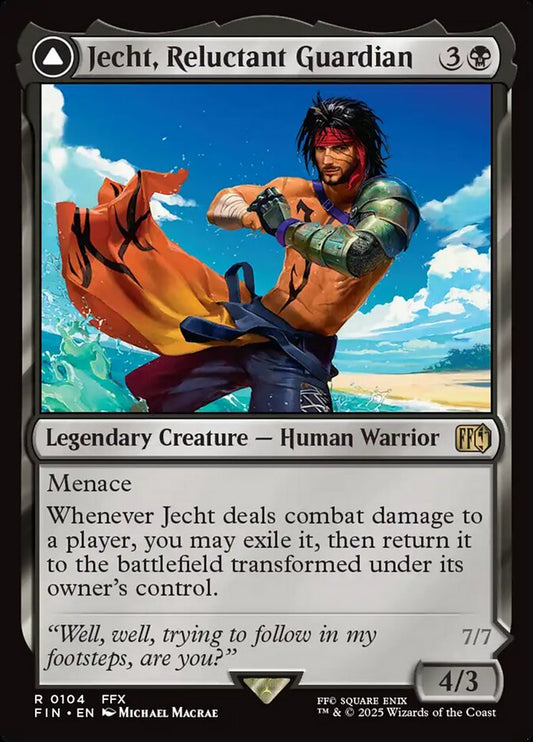Jecht, Reluctant Guardian 