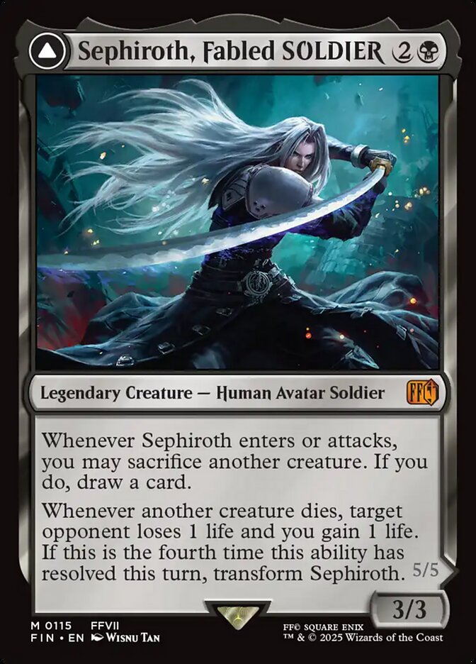 Sephiroth, Fabled SOLDIER 