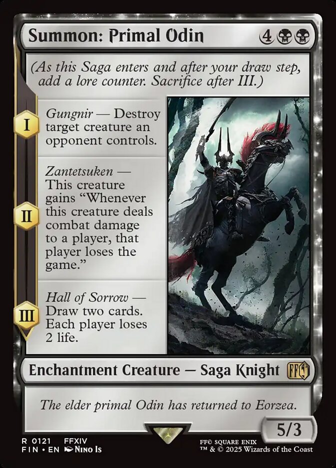 Summon: Primal Odin 