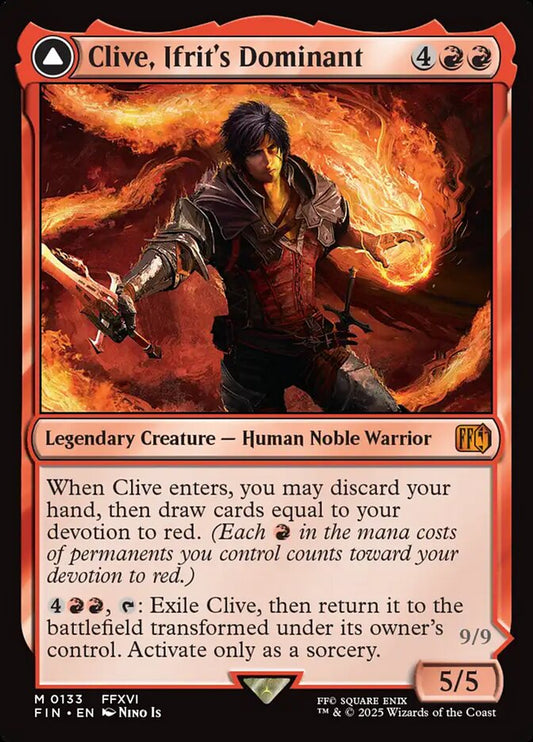 Clive, Ifrit's Dominant 