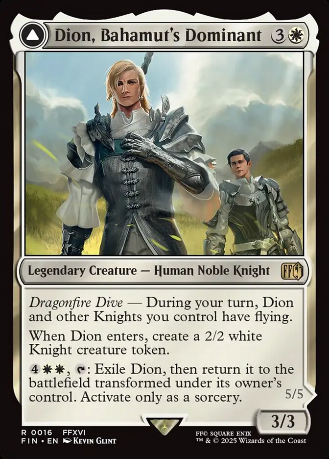 Dion, Bahamut's Dominant 