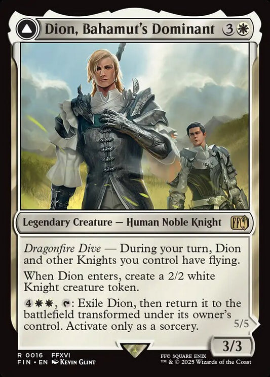 Dion, Bahamut's Dominant 
