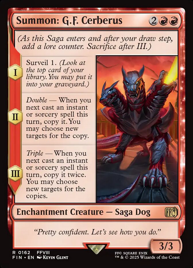 Summon: G.F. Cerberus 