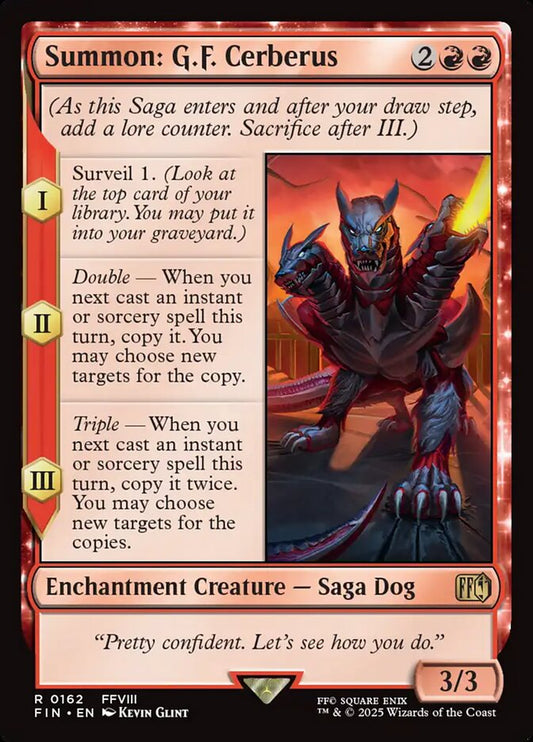 Summon: G.F. Cerberus 