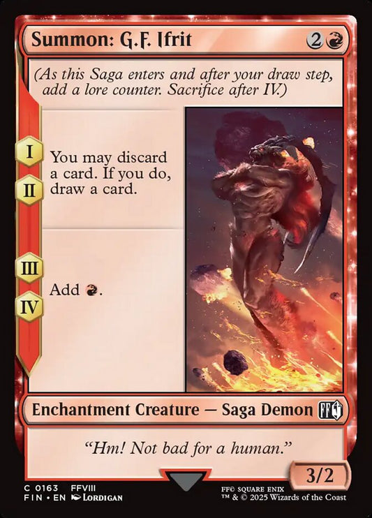 Summon: G.F. Ifrit 