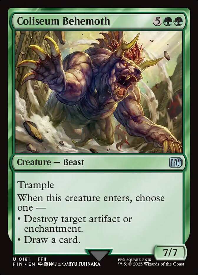 Coliseum Behemoth 