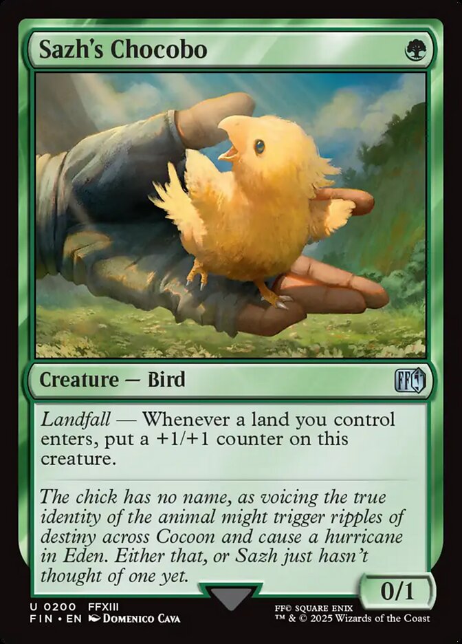 Sazh's Chocobo 
