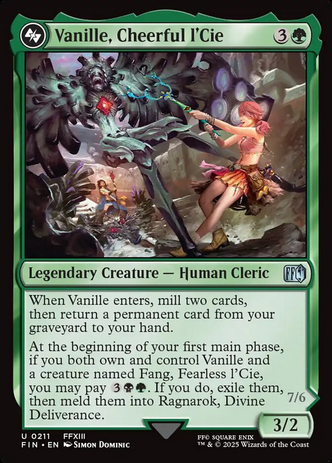 Vanille, Cheerful l'Cie 