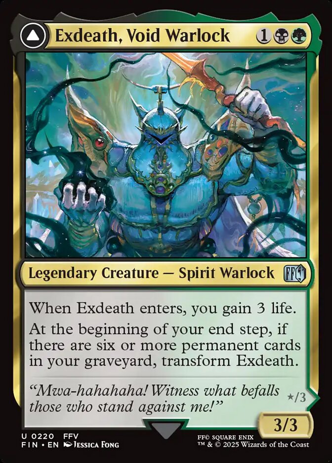 Exdeath, Void Warlock 
