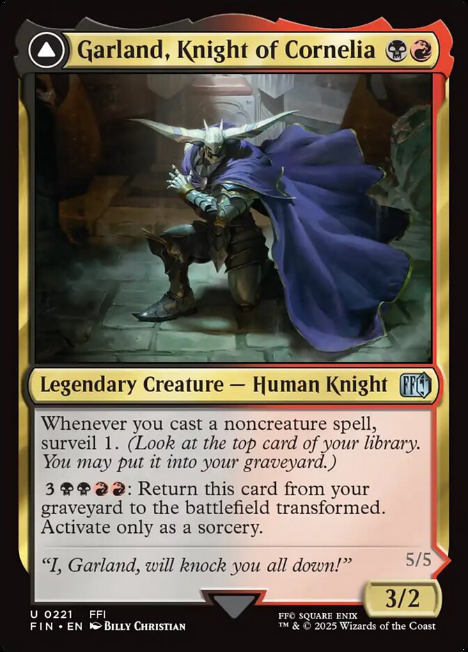Garland, Knight of Cornelia 