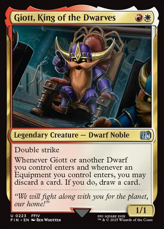 Giott, King of the Dwarves 