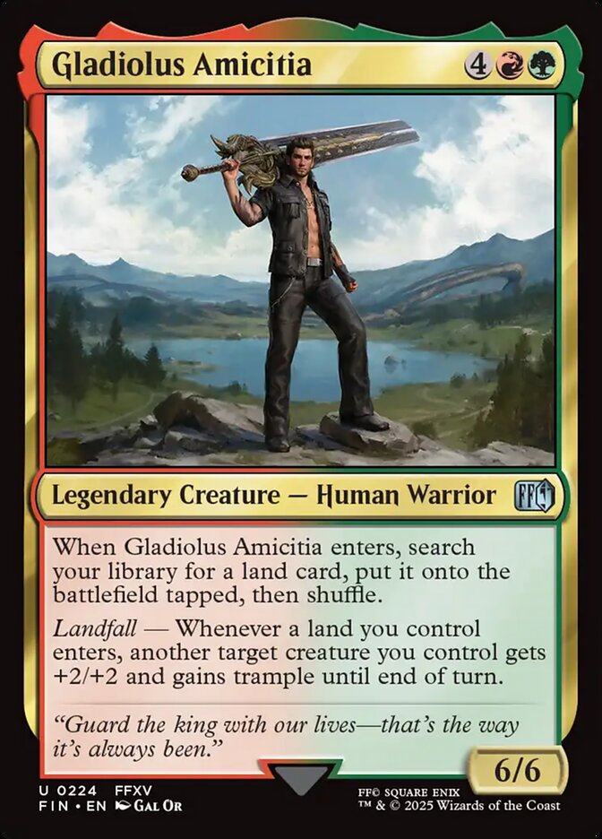 Gladiolus Amicitia 