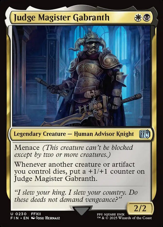Judge Magister Gabranth 