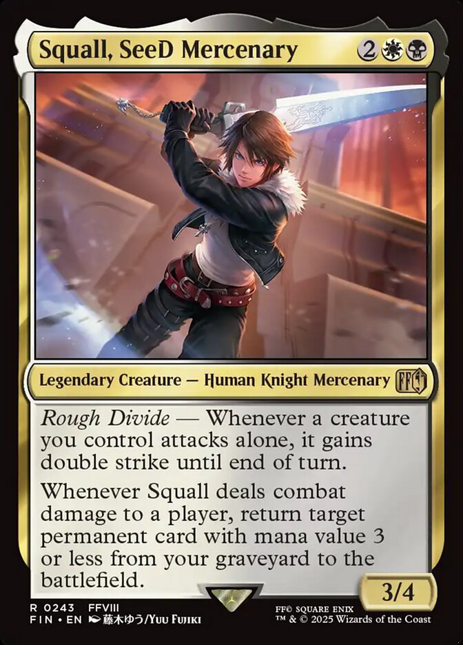 Squall, SeeD Mercenary 