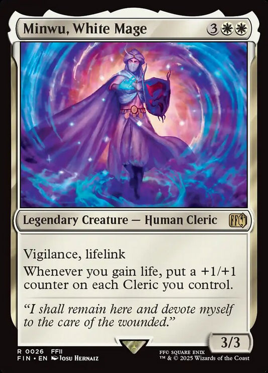Minwu, White Mage 