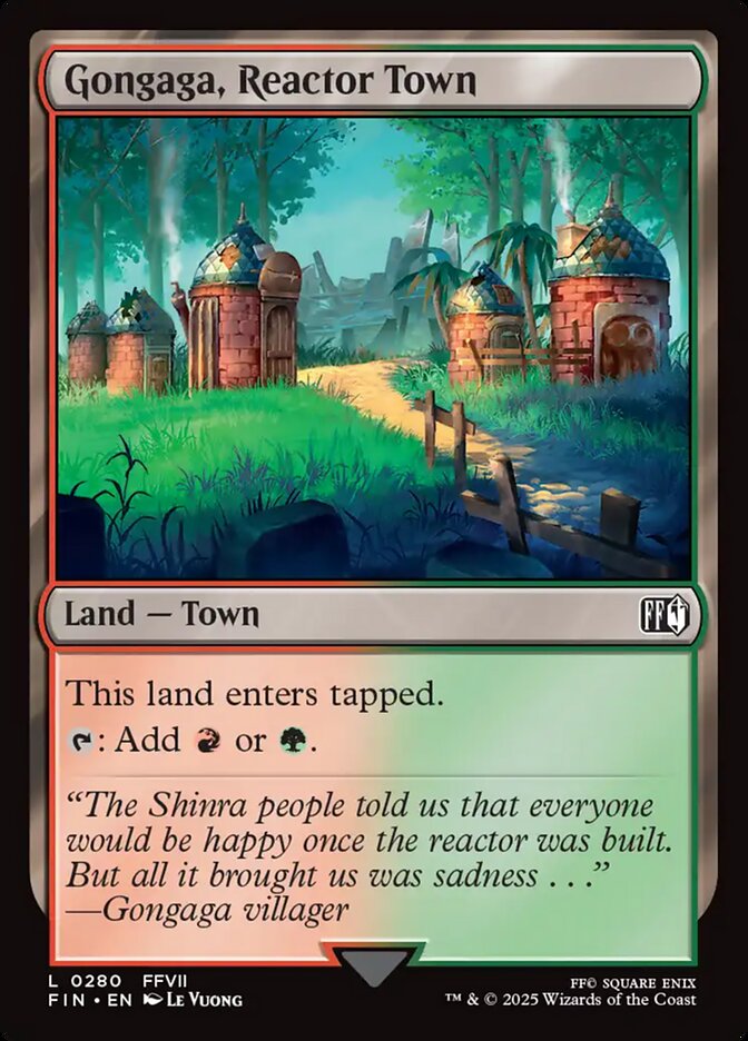 Gongaga, Reactor Town 