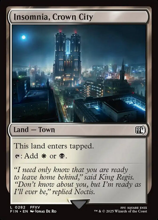Insomnia, Crown City 