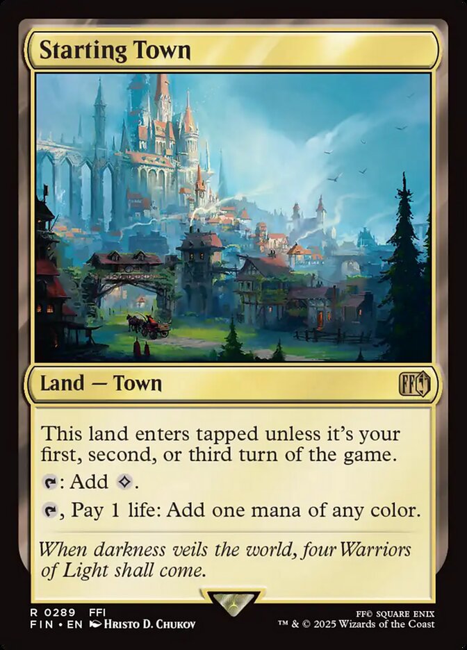 Starting Town 