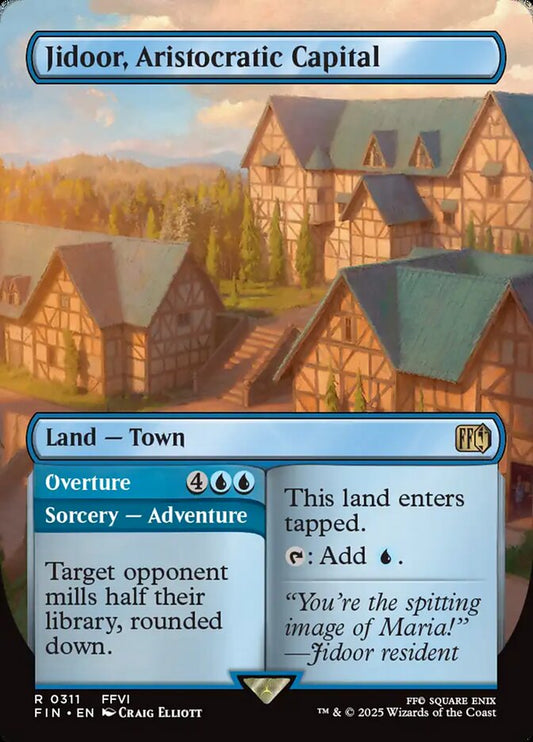 Jidoor, Aristocratic Capital (Borderless) 