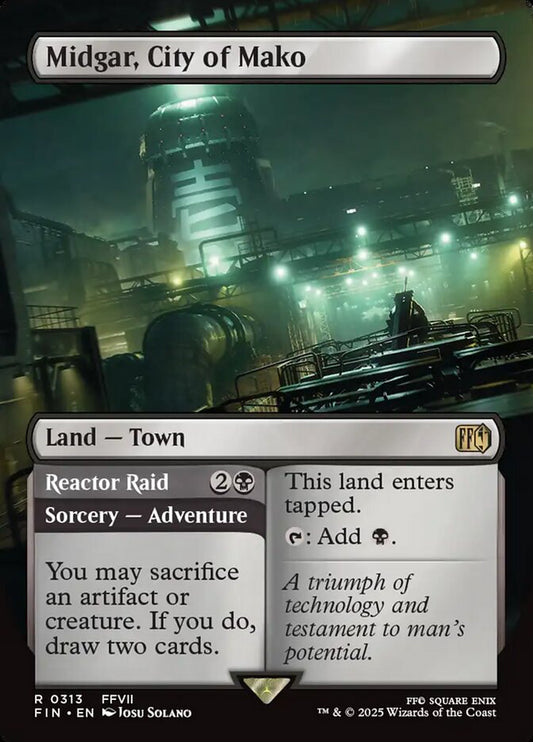 Midgar, City of Mako (Borderless) 