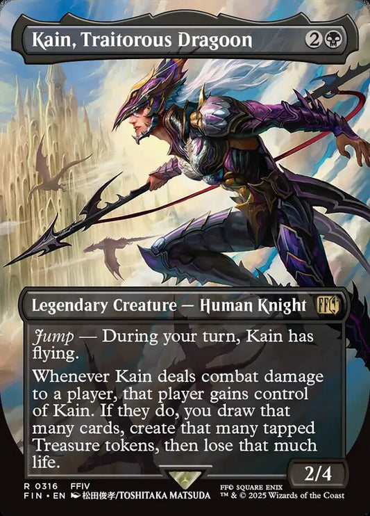 Kain, Traitorous Dragoon (Borderless) 