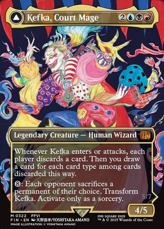 Kefka, Court Mage (0322) (Borderless) 