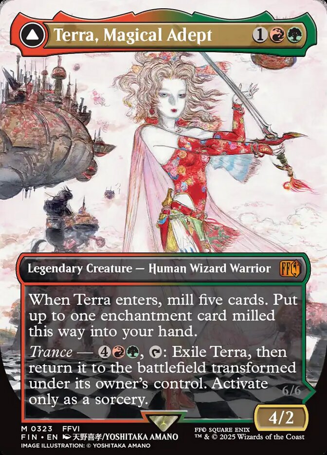Terra, Magical Adept (Borderless) 