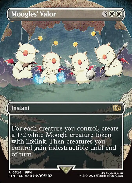 Moogles' Valor (Borderless) 