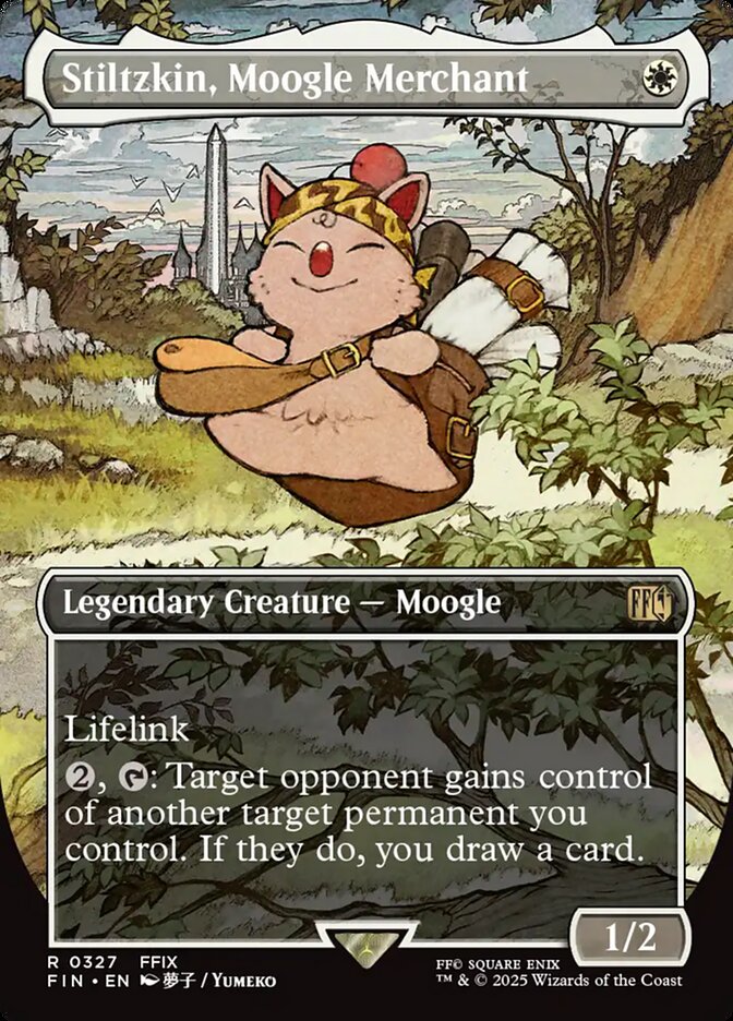 Stiltzkin, Moogle Merchant (Borderless) 
