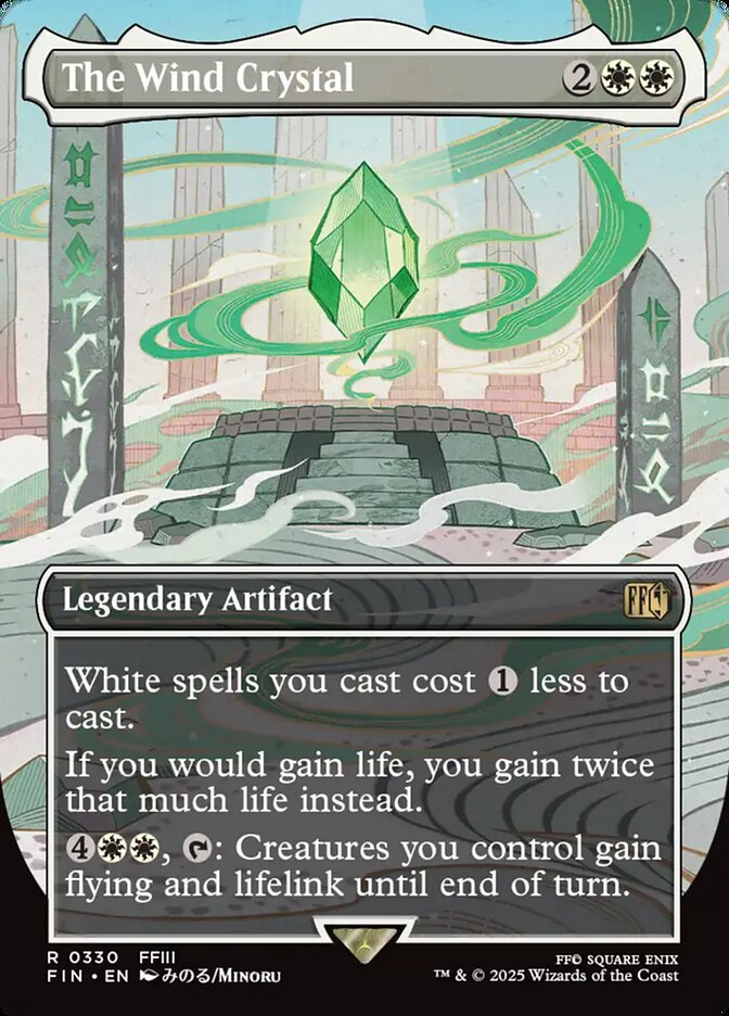 The Wind Crystal (Borderless) 