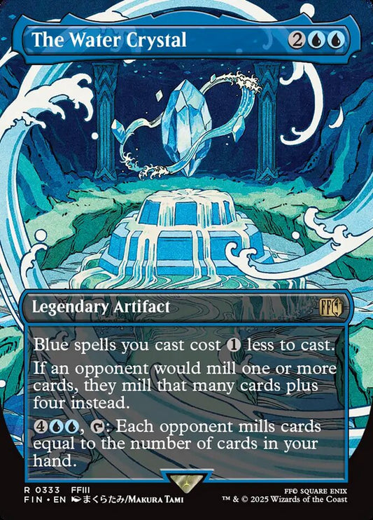 The Water Crystal (Borderless) 
