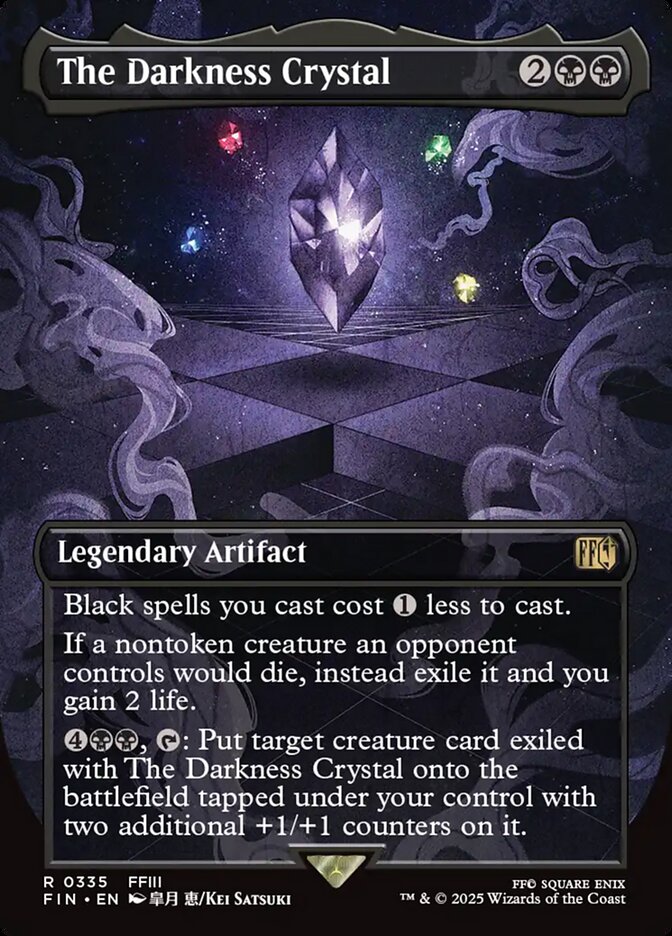 The Darkness Crystal (Borderless) 