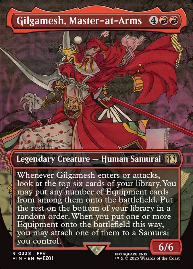Gilgamesh, Master-at-Arms (Borderless) 