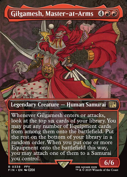 Gilgamesh, Master-at-Arms (Borderless) 
