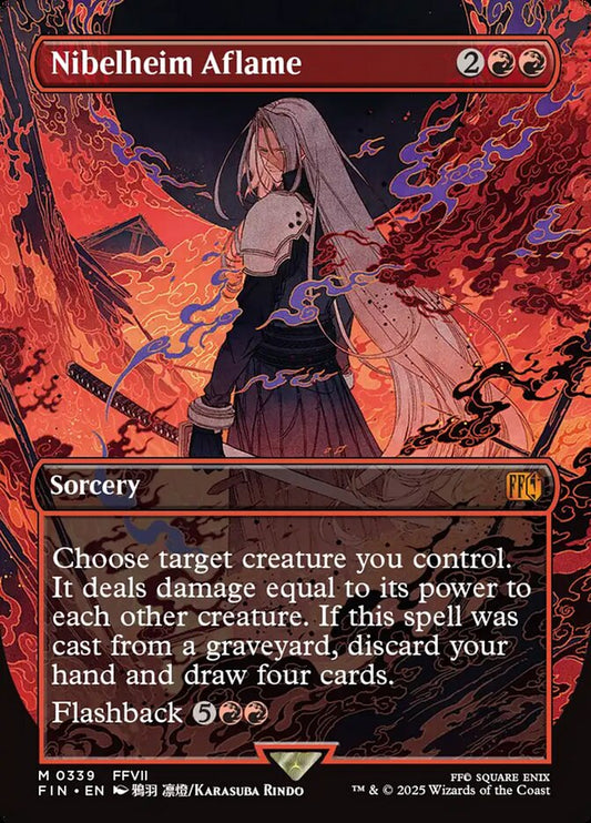 Nibelheim Aflame (Borderless) 