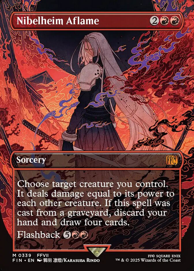 Nibelheim Aflame (Borderless) 