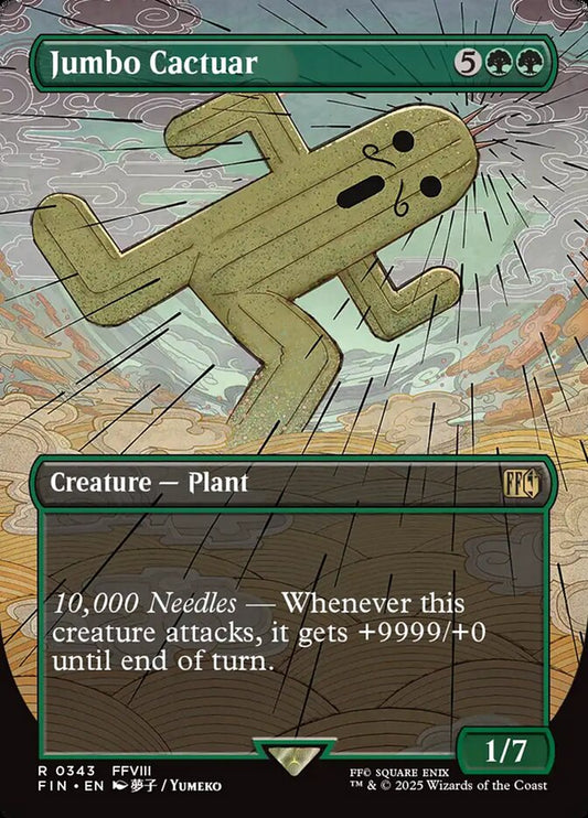 Jumbo Cactuar (Borderless) 