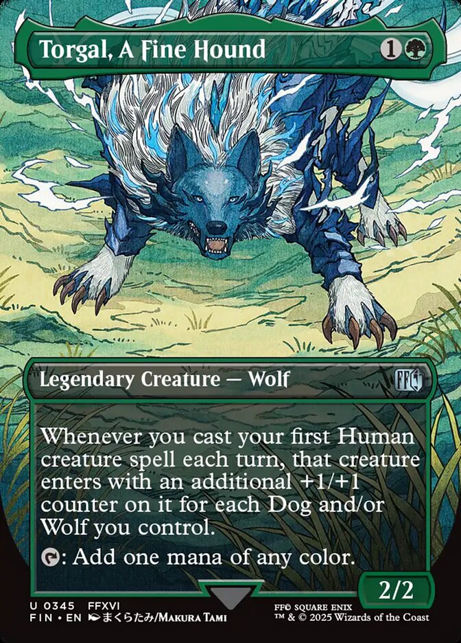 Torgal, A Fine Hound (Borderless) 