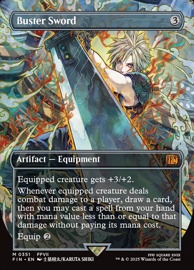 Buster Sword (Borderless) 