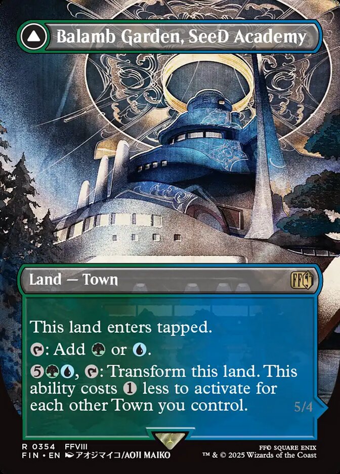 Balamb Garden, SeeD Academy (Borderless) 